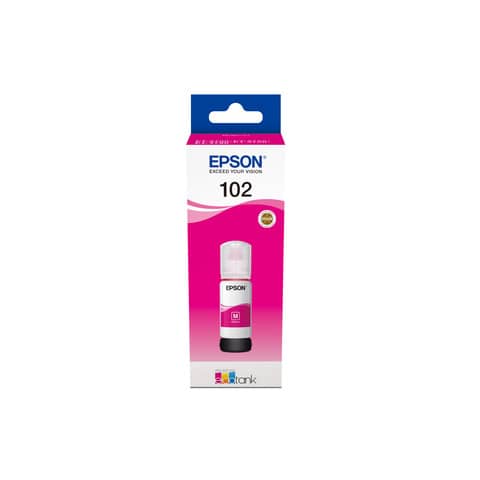 Serbatoio inchiostro 102 Epson magenta  C13T03R340
